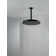 2.5 GPM Single Setting Massage Fixed Shower Head with H2Okinetic Technology