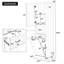 Grande armoire de rangement avec compartiment inclinable et tablettes réglables-132873068