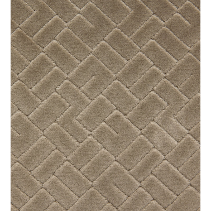 Vallauris Heavy Duty Multipurpose Fabric, Brown/White