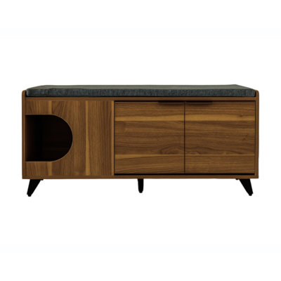 Tucker Shoe Cabinet, Walnut