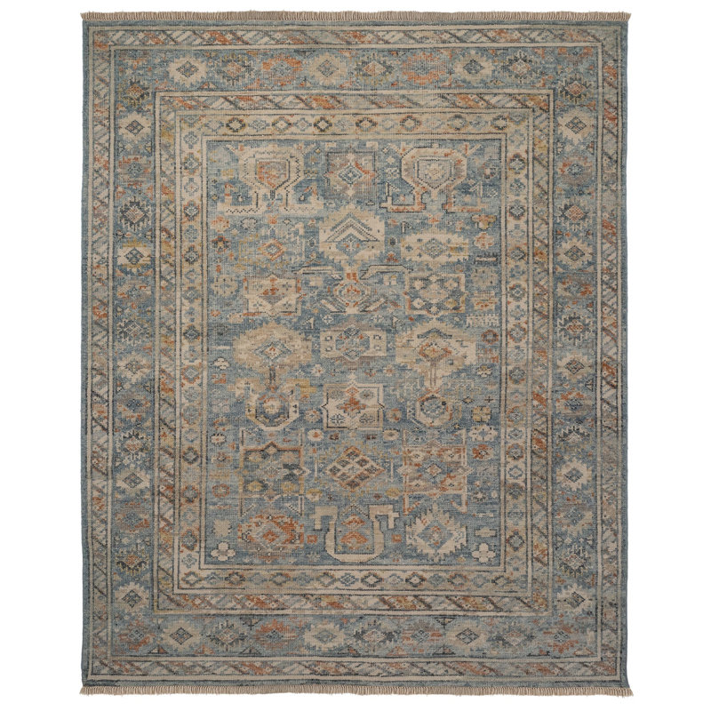 Wentworth-Barrett Wool Oriental Area Rug, Rectangle 3' x 5'