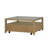 Drift Square Coffee Table With Casters