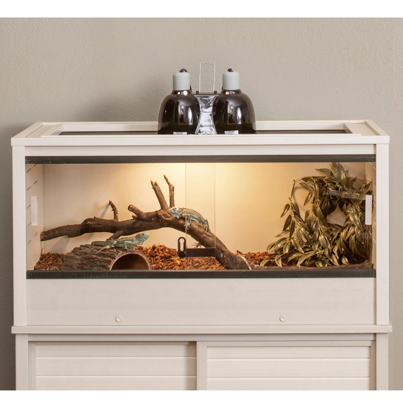 Terrarium Deneisha, 39 gallons - H 18,19 po x l 36 po x P 18,15 po, Beige