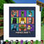 Jeté Minecraft, literie, cadeaux pour filles / garçons, 59 x 51, Minecraft