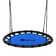 Costway Fabric Web/Saucer Swing Swing Seat with Mounting Hangers and Chains