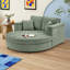 Sofa méridienne avec rangement dans les accoudoirs-335610516