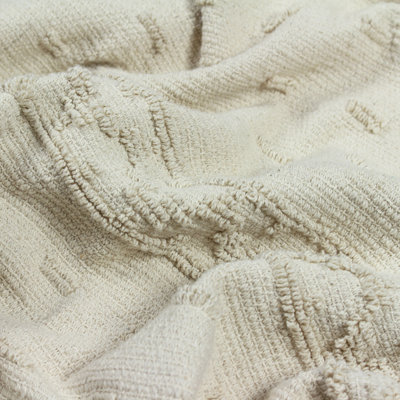 Boho Hand Woven Throw Blanket