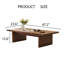 Table basse 47 po Modern Brown-13863301-18942232