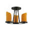 Carpathian 3 - Light Semi Flush Mount