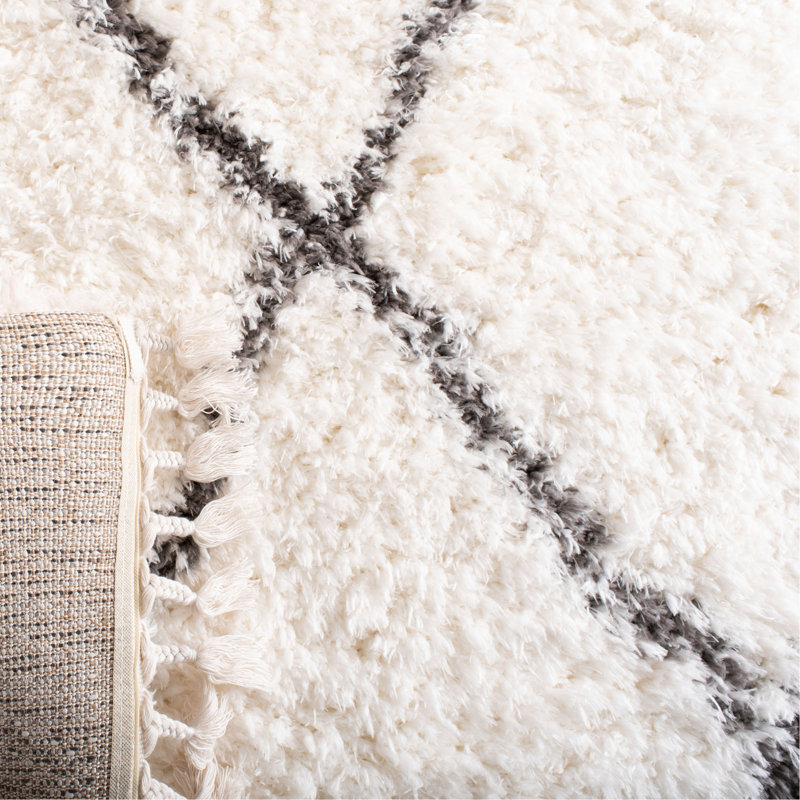 Shanaya Performance Geometric Rug, Square 6'7"