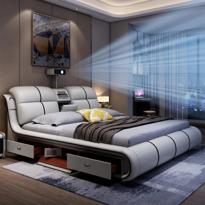 Clopein Upholstered Bed