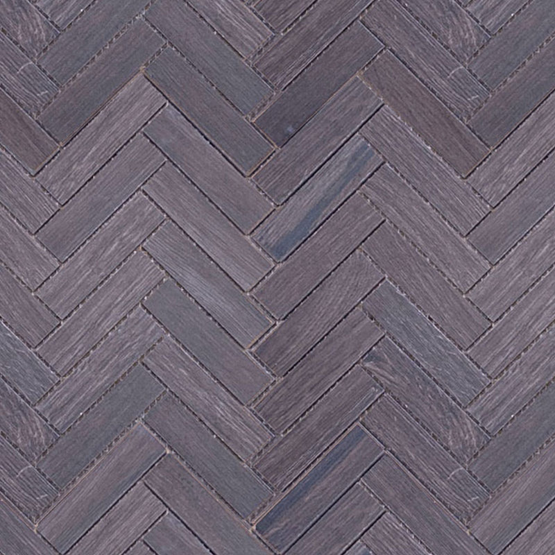 Bois mat Brentwood Herringbone Choco, Mauve