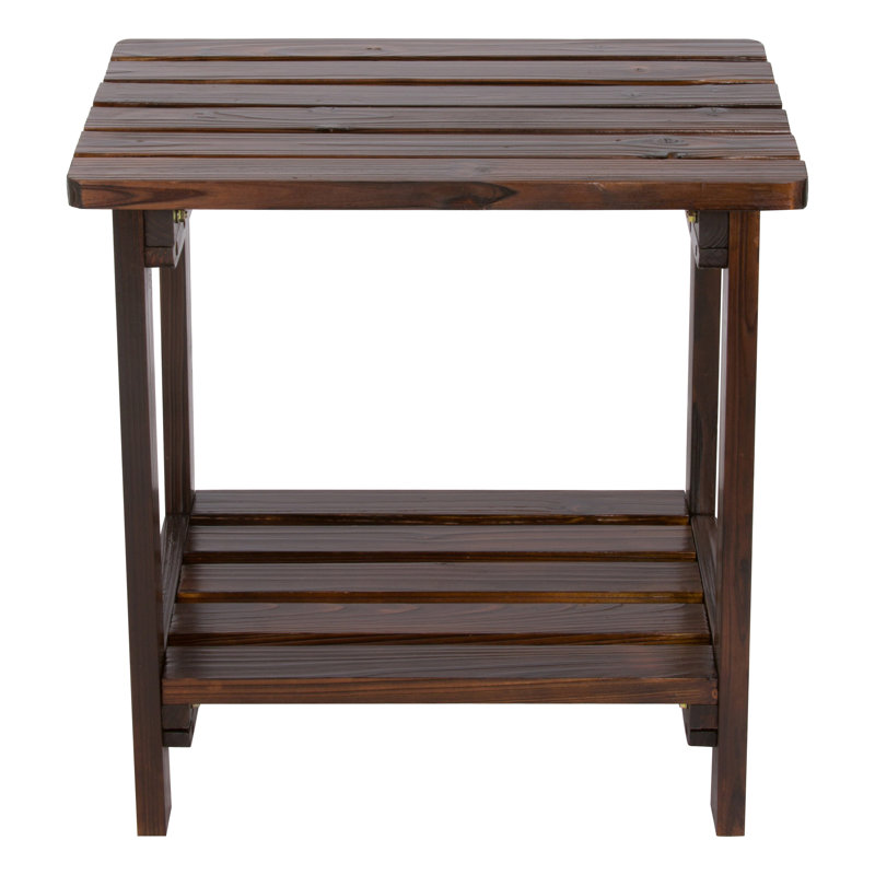 Table d'appoint Casner, Brun brûlé