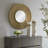 Noreli Round Brass Mirror