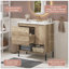 Meuble-lavabo moderne 30 po avec tiroir coulissant