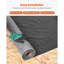 4 x 250 ft House Wrap 0.17 mm Thick Drop Cloth Vapor Barrier Covering