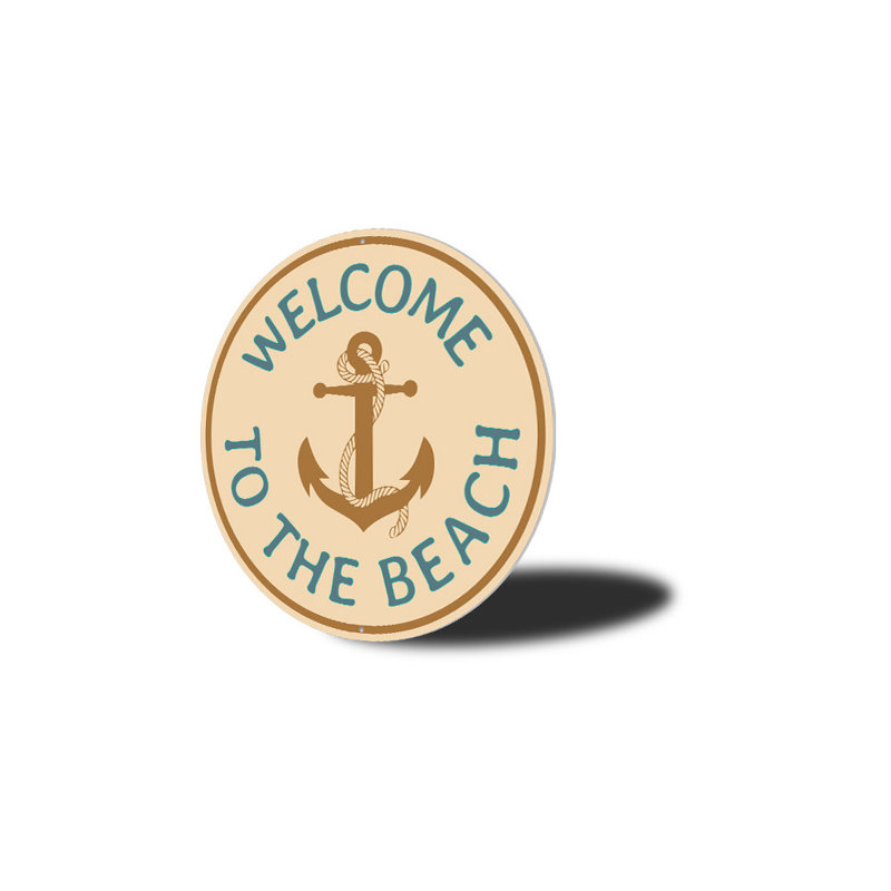 Plaque d'ancrage de plage en aluminium, H 12 po x l 12 po x P 0,04 po