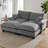Sailboat-Inspired Cloud Couch Modular Sofa With Movable Ottomans
