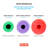 Big Joe Foam Swim Noodles, Assorted Colors, Coral, Purple, Yellow