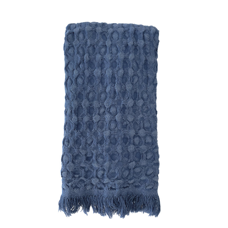 Ensemble de 2 essuie-mains 2 pièces 100% coton, Bleu