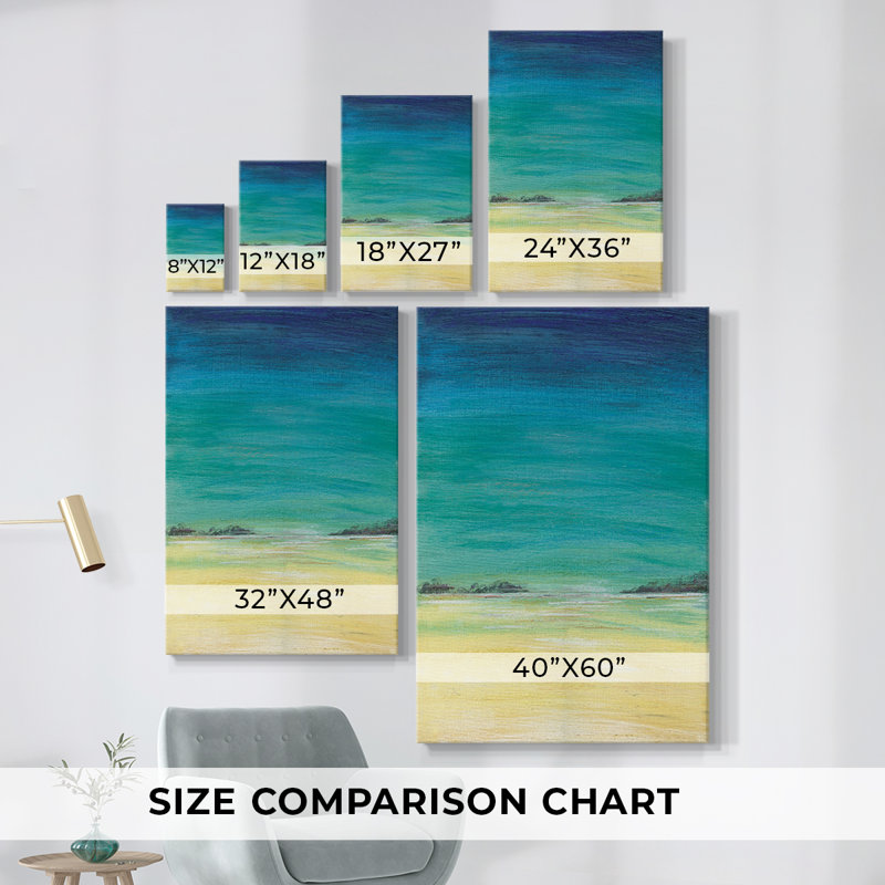 Tropics -Gallery Wrapped Cavas, 12" H x 8" W