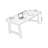 Walnut Rectangular Solid Wood Writing desk-1969405321
