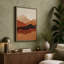 Mountains at Dusk Minimalist - Wrapped Canvas-114520525-114520520