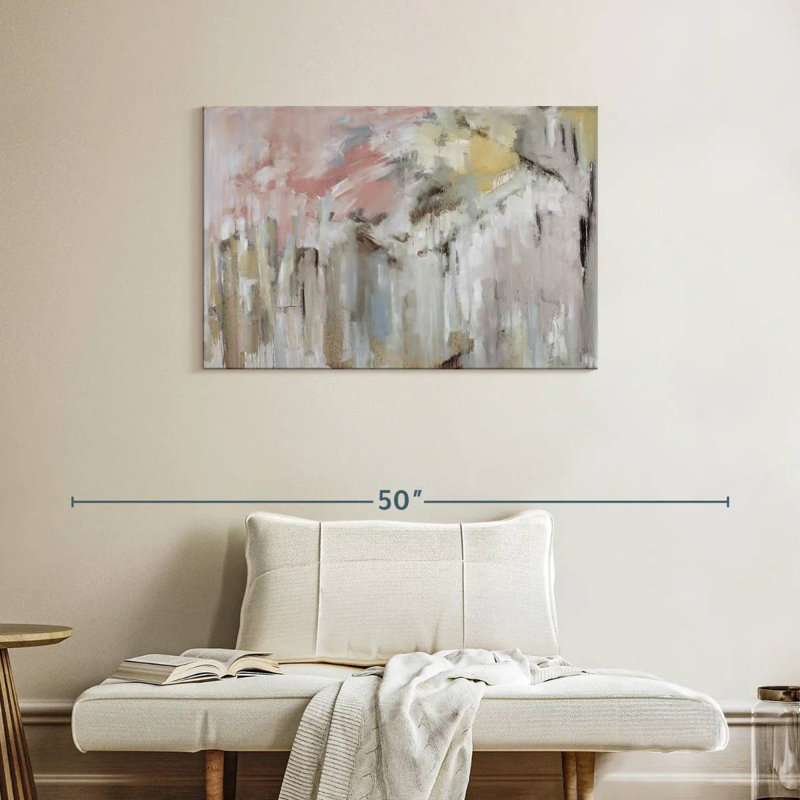 Avery Spring Splash Abstract, 24" H x 36" W