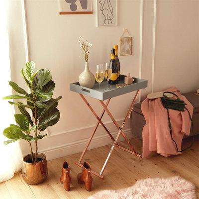Kynlee Tray Top Frame End Table