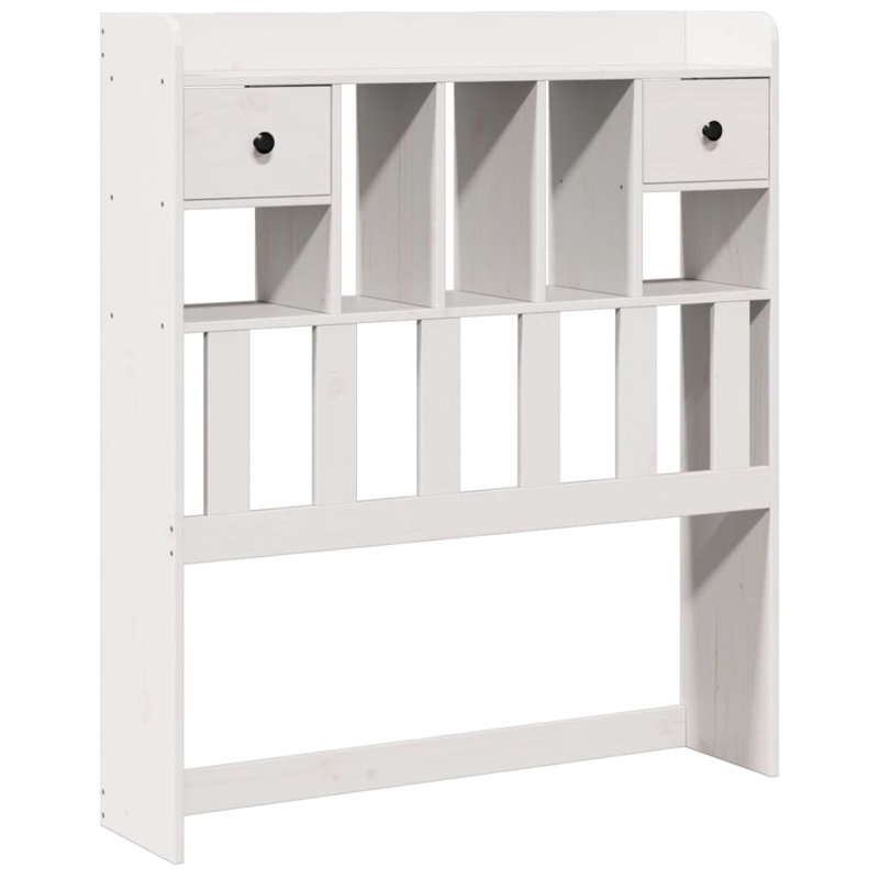 Solid Wood Headboard, Single (3'), White