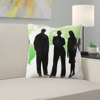 Coussin décoratif man