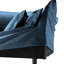 Fauteuil de luxe en bleu, tissu chenille, siège profond, tissu de grand dossier avec housses amovibles et coussins multiples, confortable-1678649679-1678649678