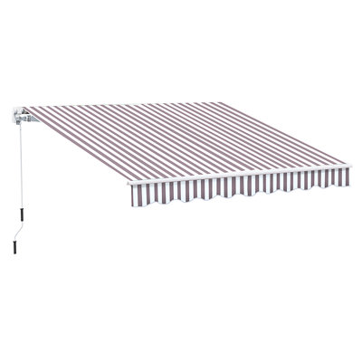 Outsunny 10' X 8' Retractable Awning