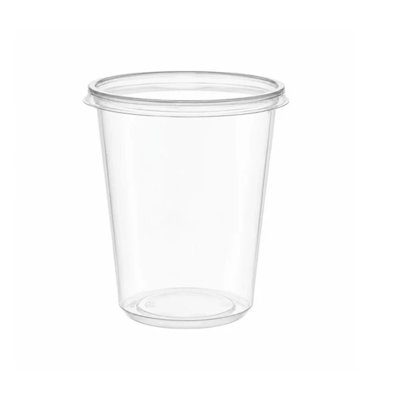 BPA-Free Deli Food Storage Containers with Lids, Microwave & Freezer Safe, 32 oz, 500 Count
