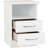Cascio 2 Drawer Bedside Table