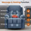 Fauteuil inclinable surdimensionné avec chaleur et massage-2026175029