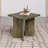 Donovan Mango Brown Square Solid Wood End Table