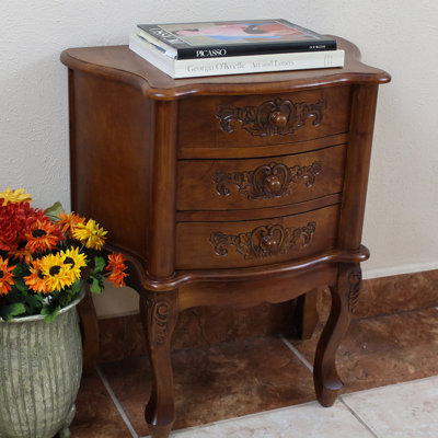Commode décorative 3 tiroirs Arnika