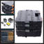 Organisateur de boîte à outils Stalwart - Organisateur de pièces portable avec compartiments personnalisables pour la quincaillerie