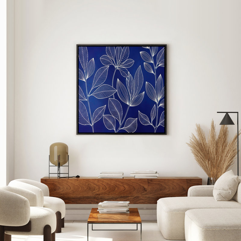 Art mural encadré abstrait rétro antique classique pour chambre à coucher, H 24 po x l 24 po, Noir