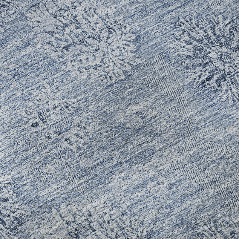 Tapis de qualité supérieure lavable à la machine Prisco Sky, Tapis de couloir 2 pi 3 po x 7 pi 6 po