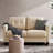 Myrella 57.50'' Flared Arm Loveseat-798615143