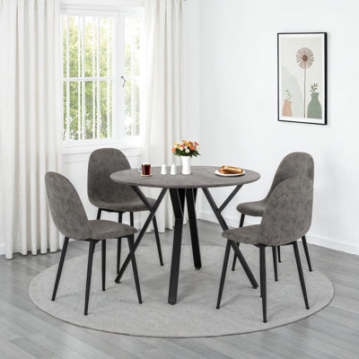 Alayna 4 - Person Dining Set