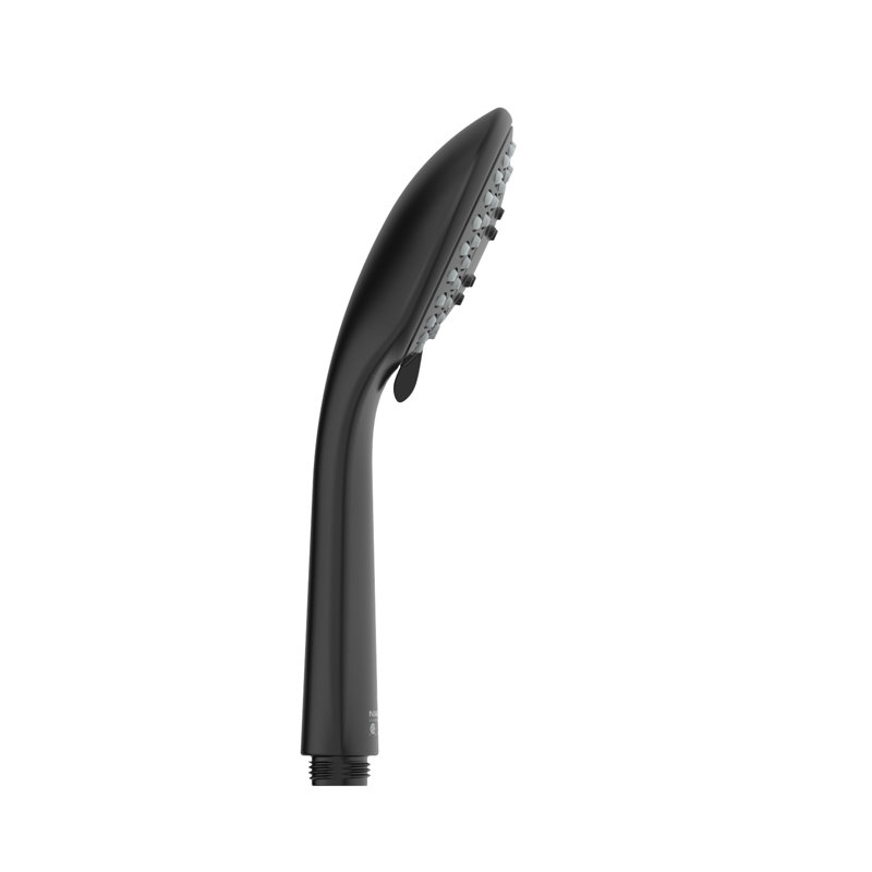 Matte Black Adjustable Handheld Shower Head with Stainless Steel Hose