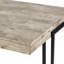 Anartz Metal Base Writing Desk
