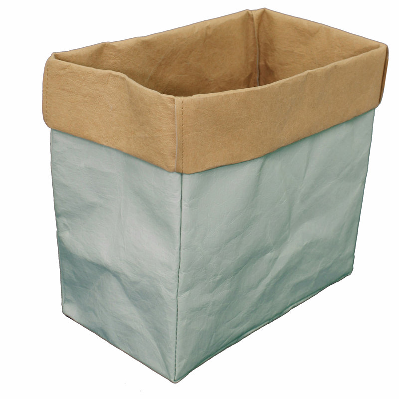 Bac de rangement en papier, H 9,5 po x l 10 po x P 6 po