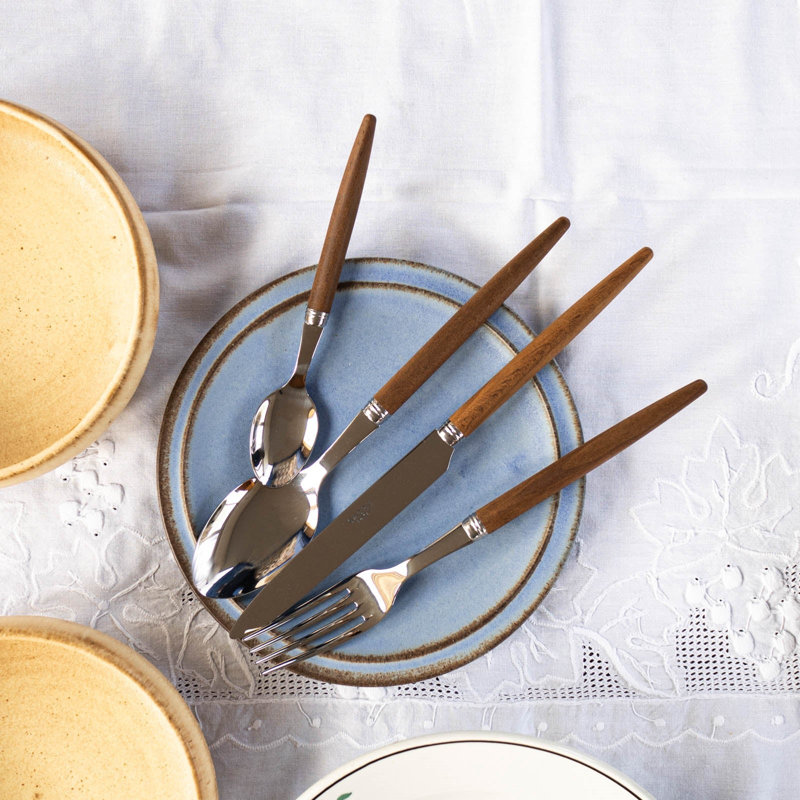 Sabre Paris - 5 Pieces Cutlery Set Jonc - The Browns