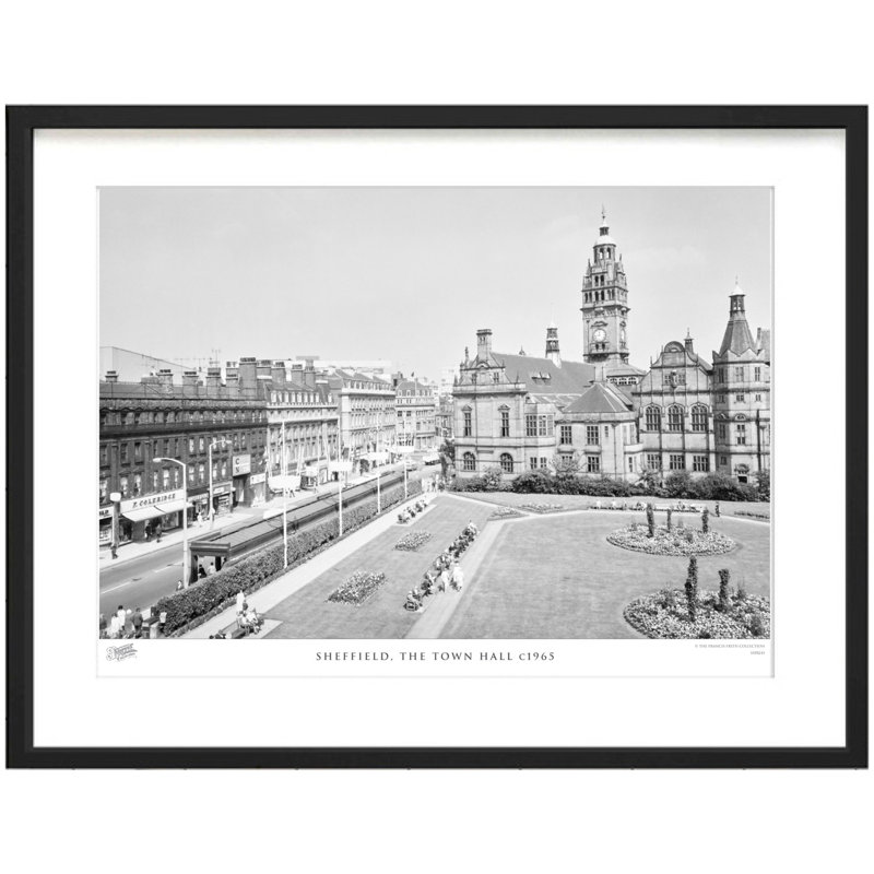 Sheffield, The Town Hall C1965 by Francis Frith - Single Picture Frame Print, 40cm H x 50cm W x 2.3cm D