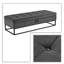 Banc de rangement rembourré en velours avec siège rabattable Modern-1590409863