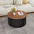 Acacia Solid Wood Side Table